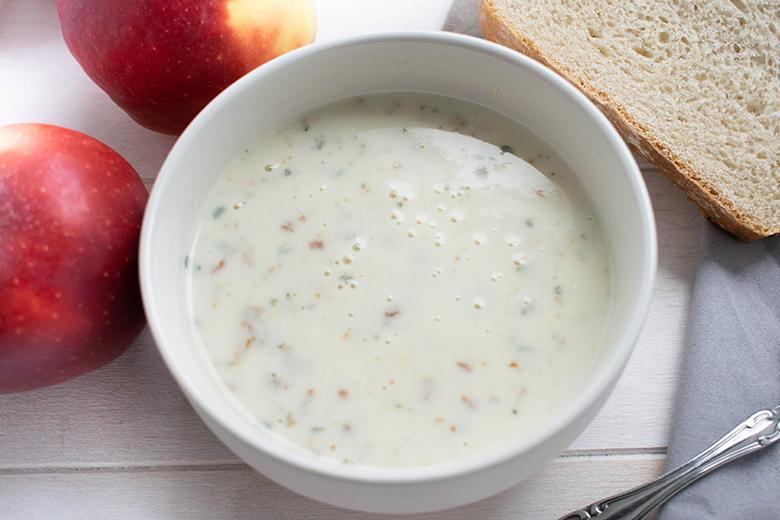 Apfel-Ingwer-Suppe