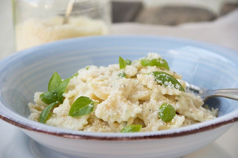 Ricotta-Nudeln