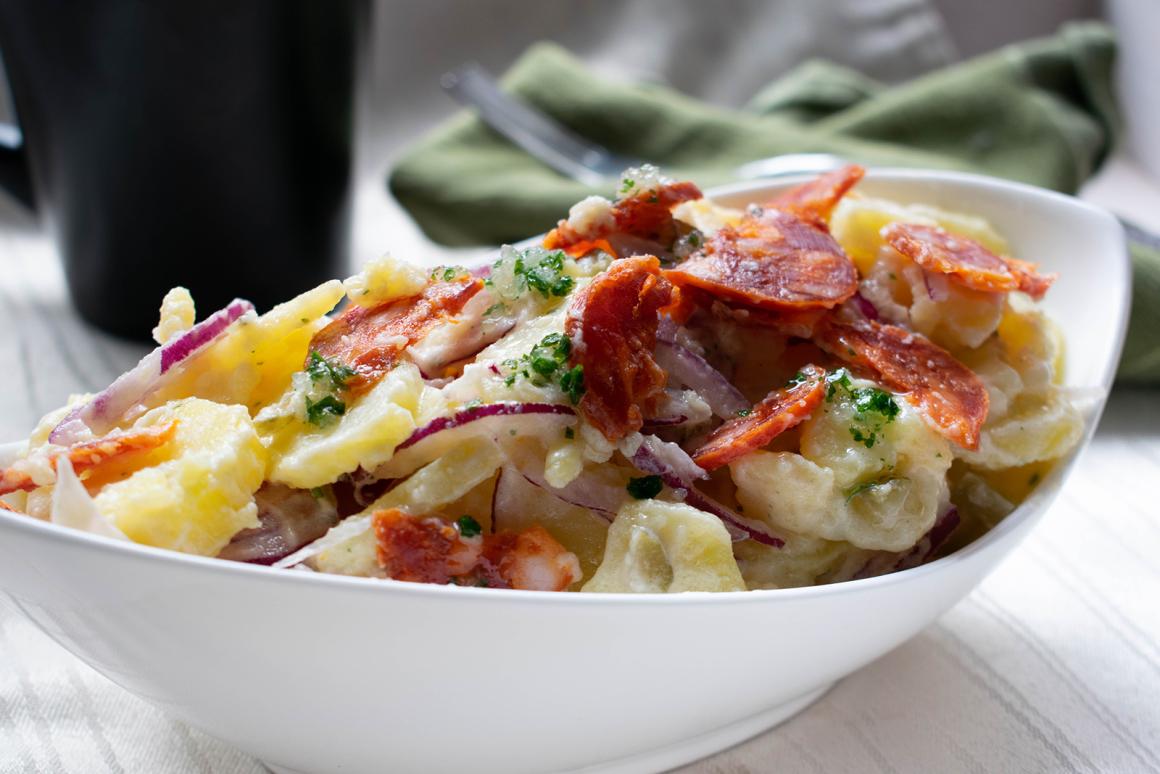 Chorizo-Kartoffelsalat