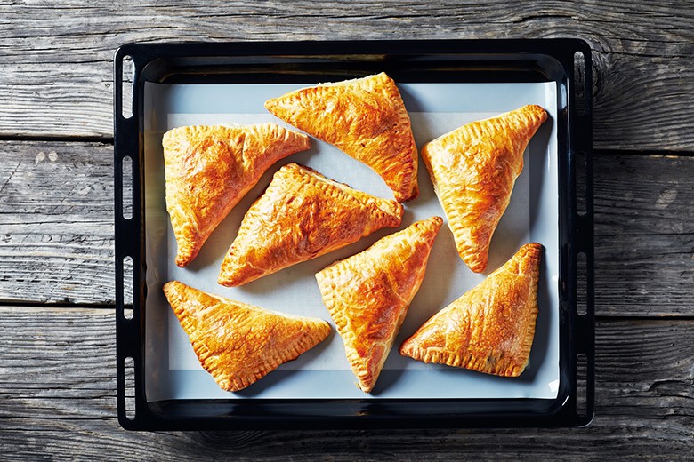 Einfache Apfeltaschen