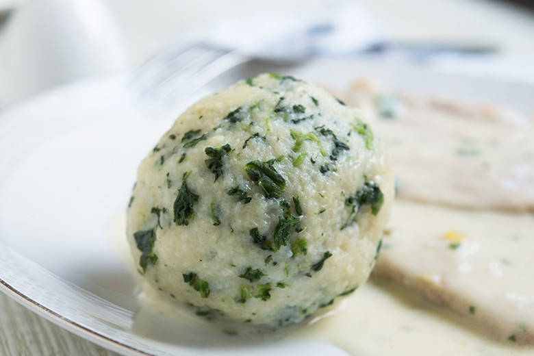Vollkorn Spinatknödel