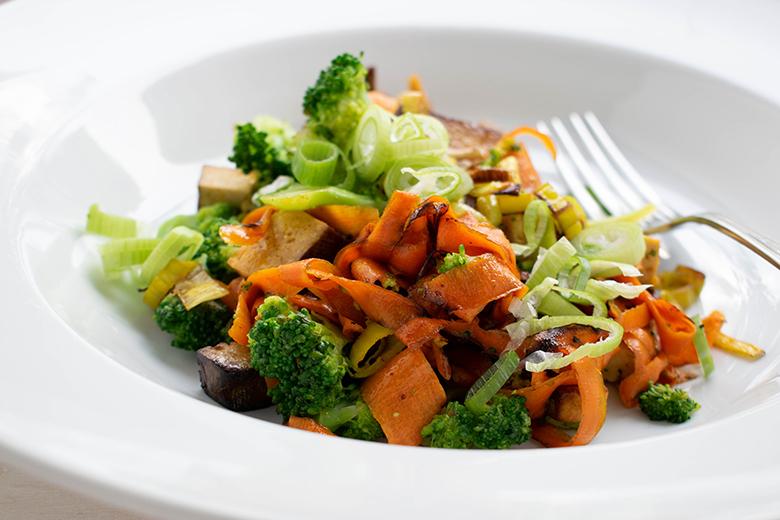 Gemüse-Tofu-Pfanne