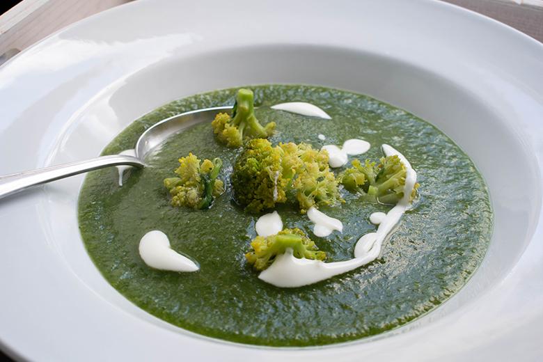 Spinat-Suppe