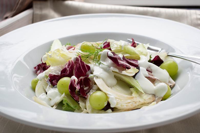 Fenchelsalat mit Trauben