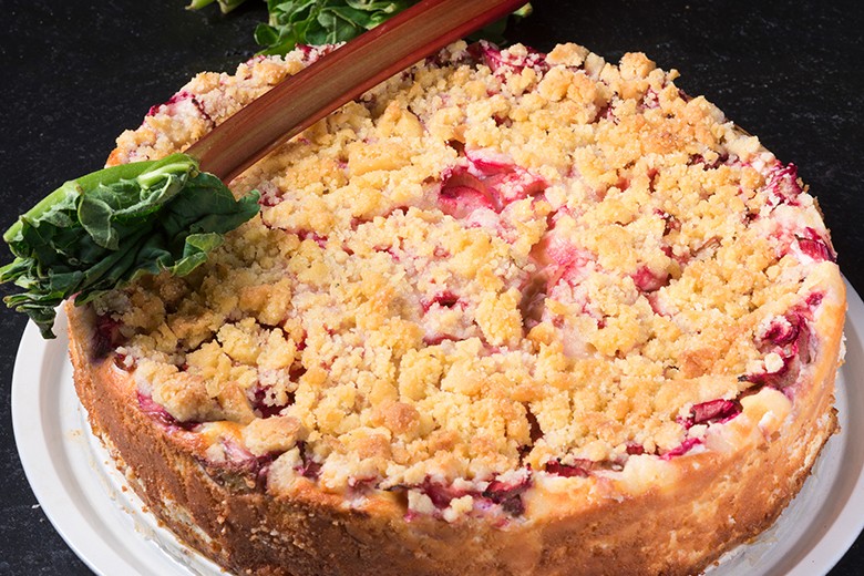 Glutenfreier Rhabarberkuchen