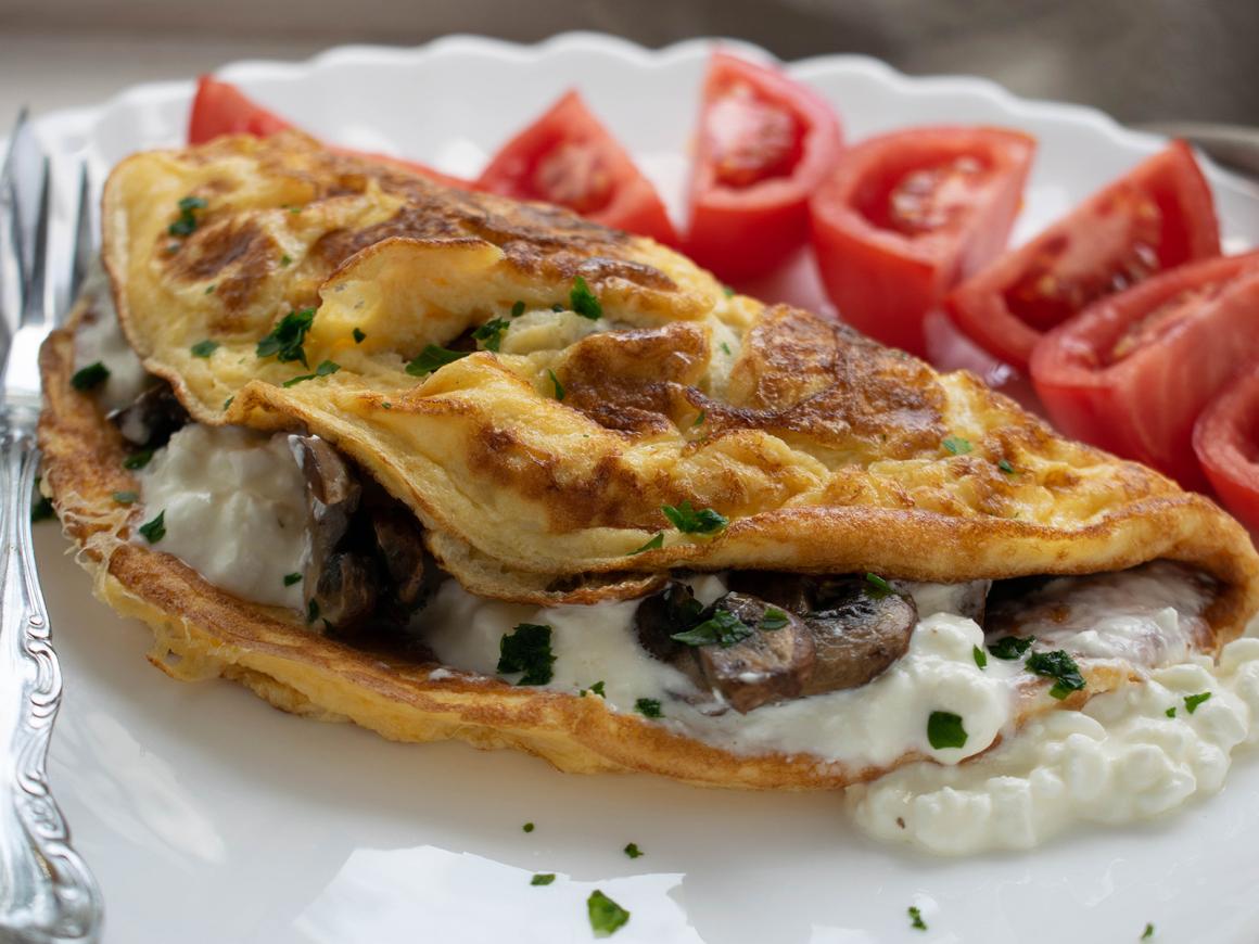 Omelett mit Feta
