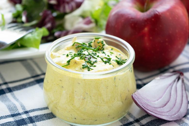 Salatsauce nach indischer Art