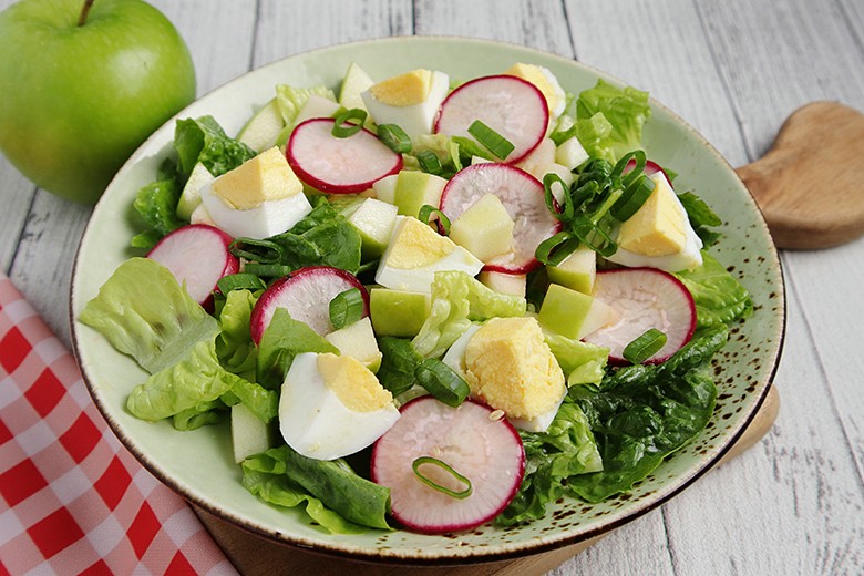 Apfel-Radieschensalat