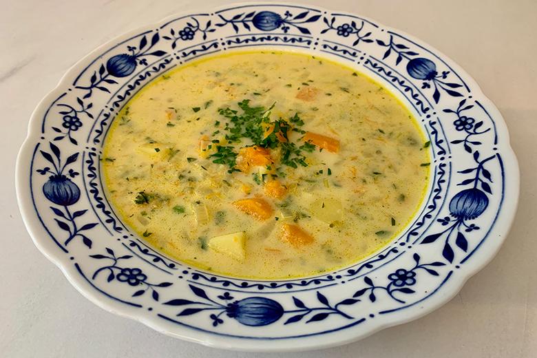 Butternut-Kartoffelsuppe