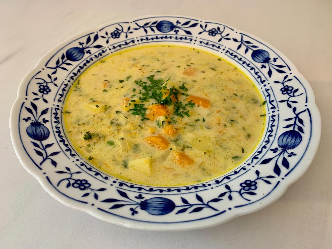 Butternut-Kartoffelsuppe