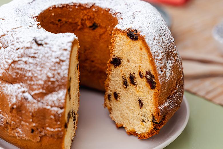 Schneller Rosinenkuchen