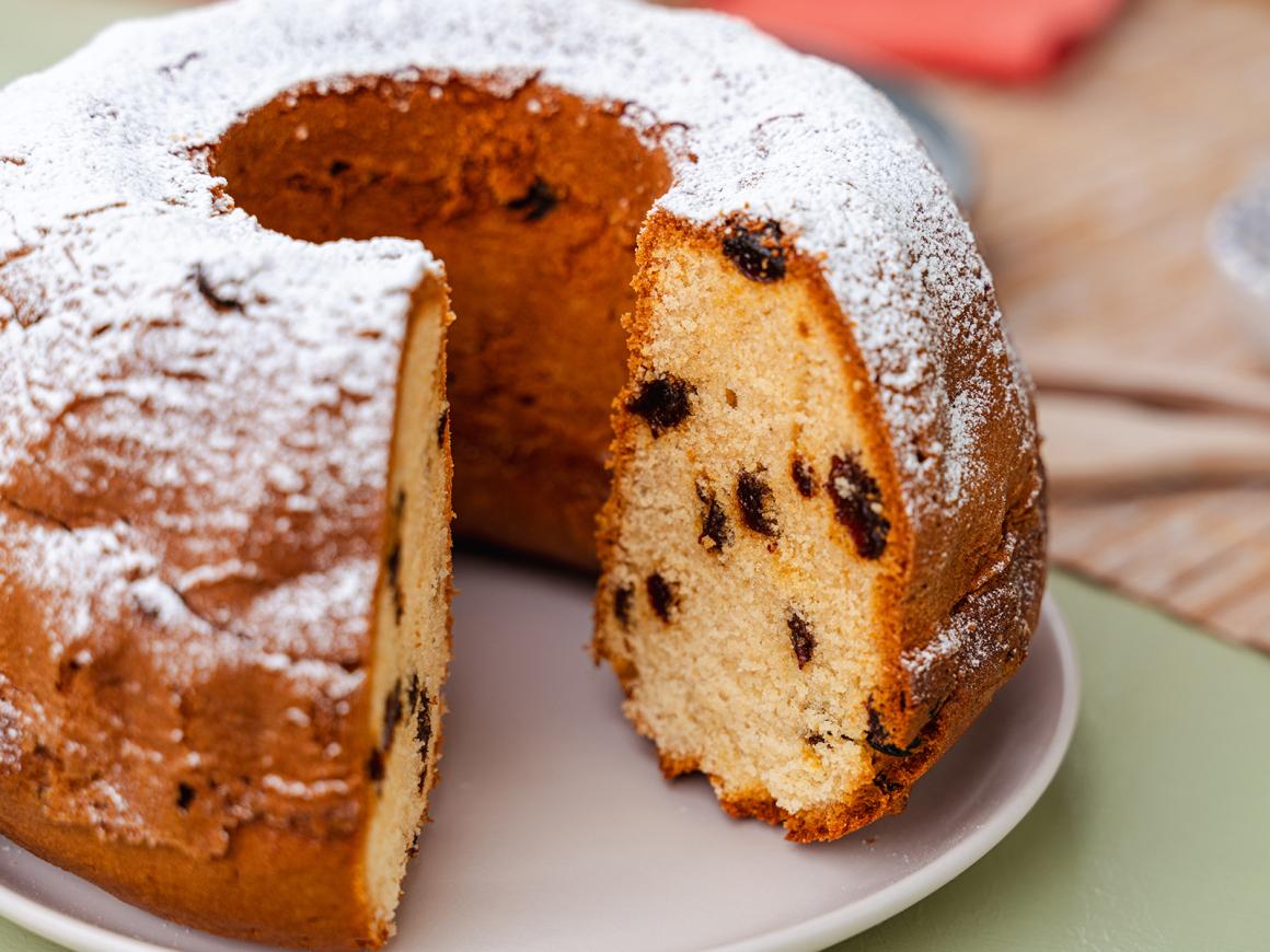 Schneller Rosinenkuchen