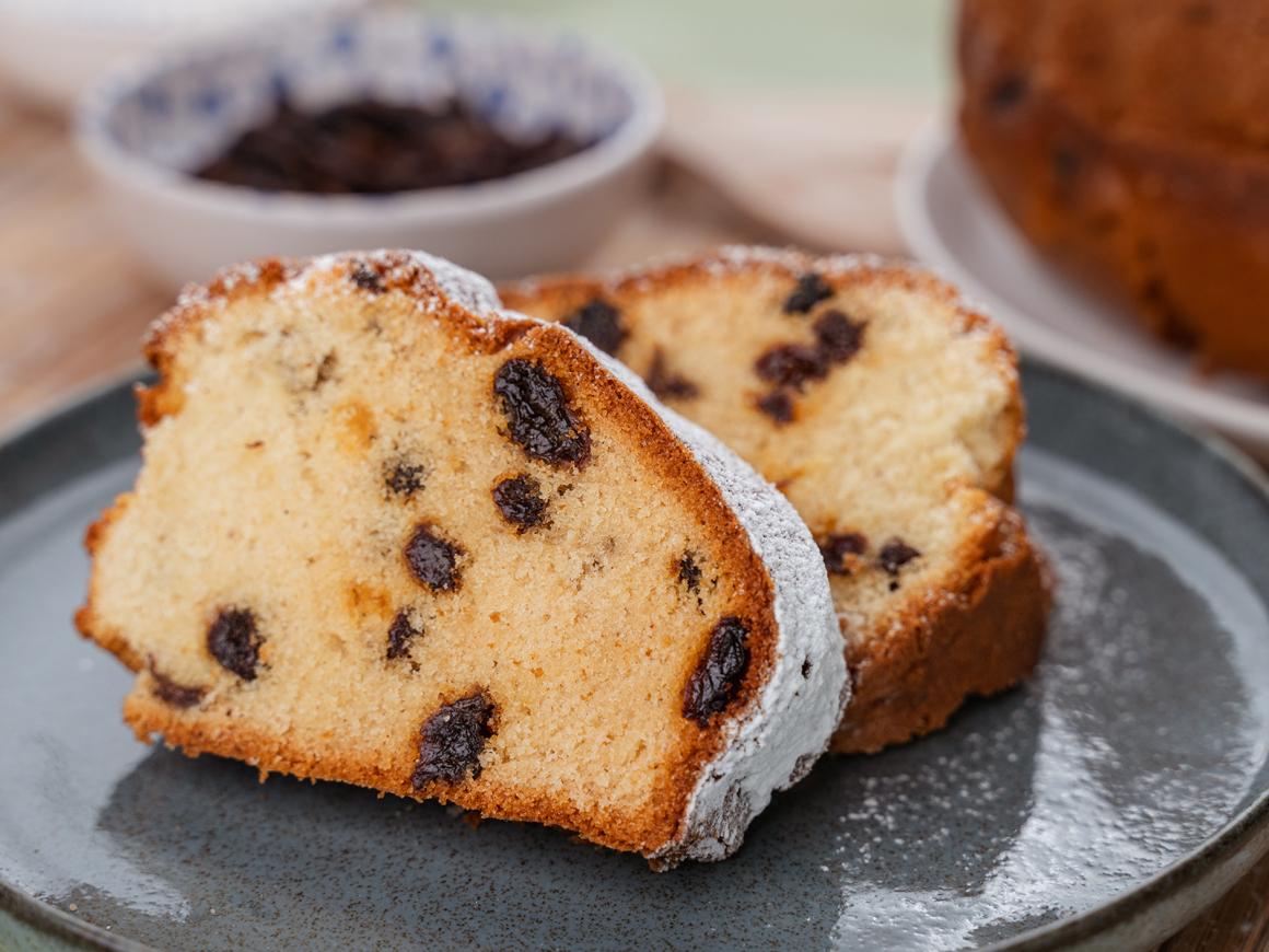 Schneller Rosinenkuchen