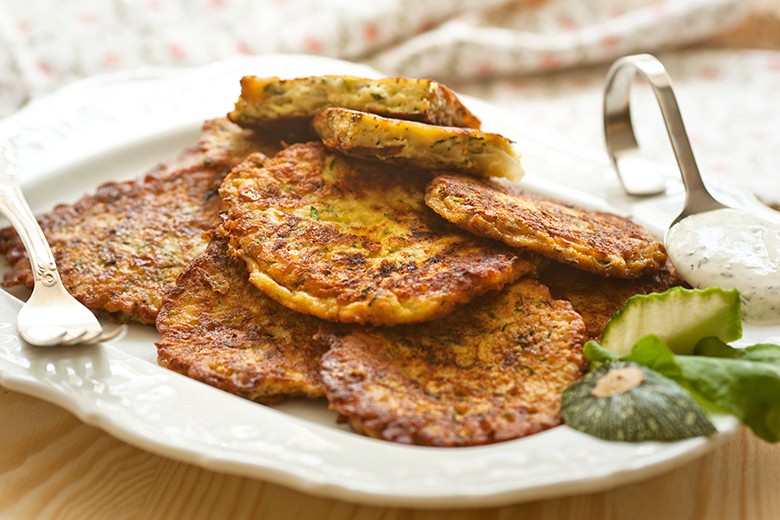 Zucchini-Frikadellen