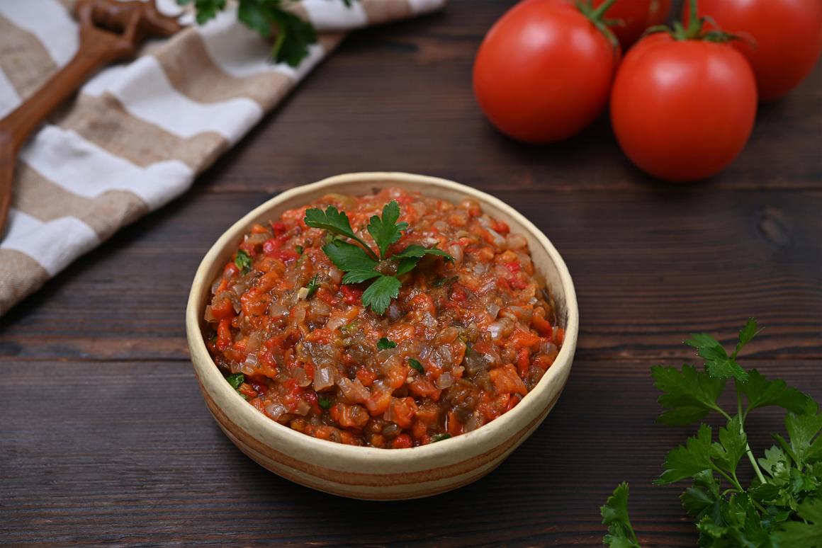 Kiopolo - Bulgarischer Auberginensalat