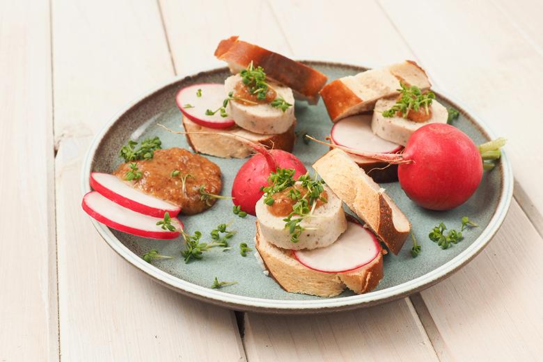 Weißwurst-Canapés