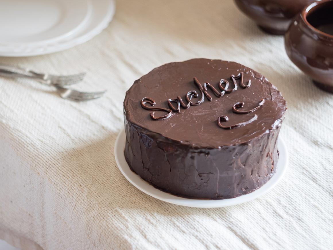 Kleine Sachertorte