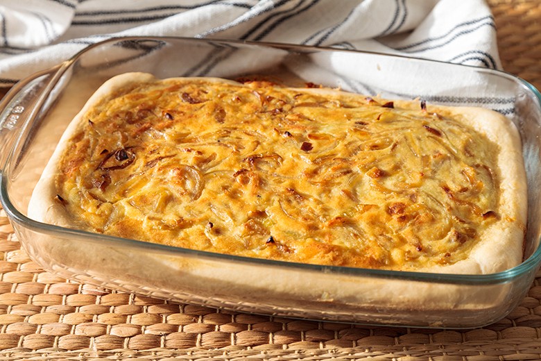 Saftiger Zwiebelkuchen
