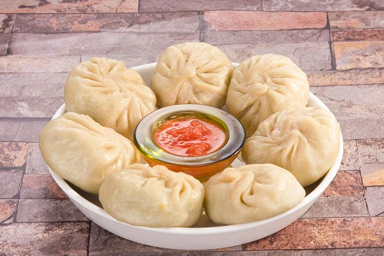 Momos – tibetische Teigtaschen