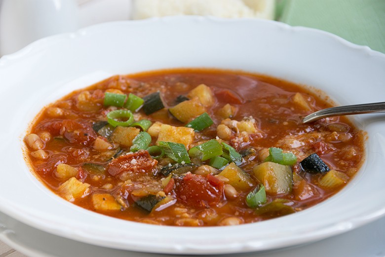 Vegetarischer Bohneneintopf