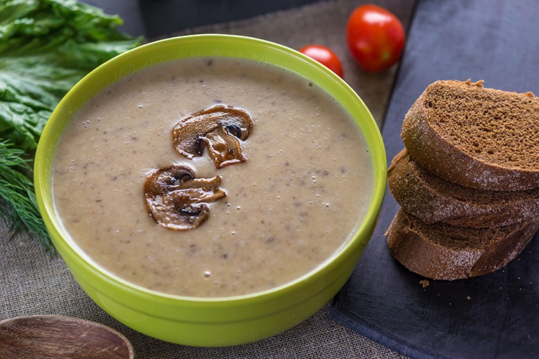 Pilzcremesuppe