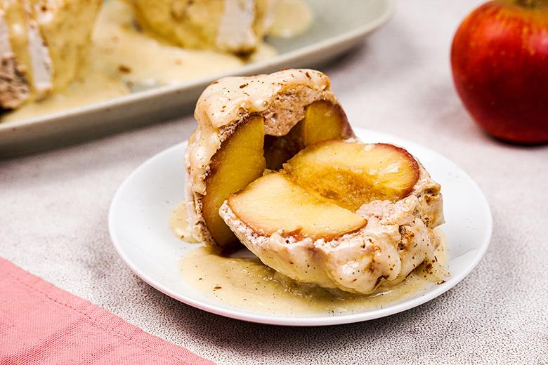 Bratapfel mit Vanillesoße