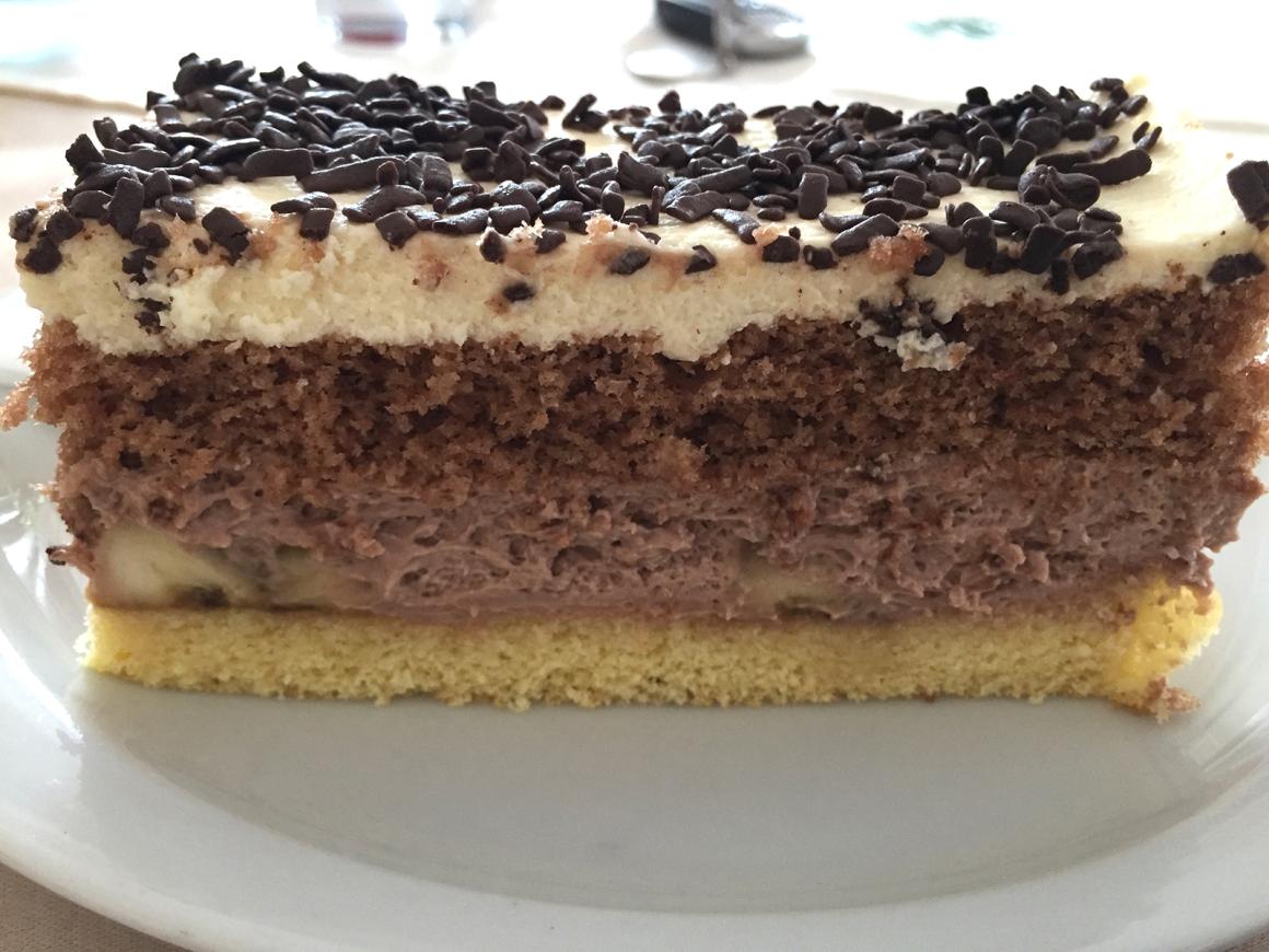 Schoko-Bananen-Sahne-Kuchen