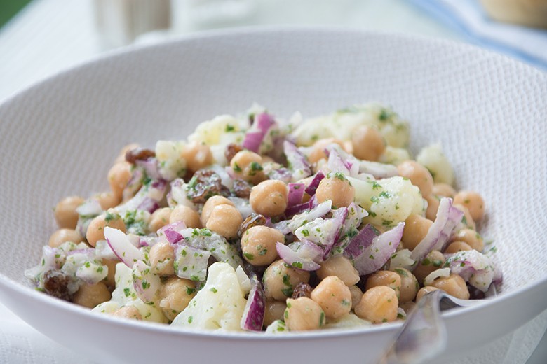 Indischer Blumenkohlsalat