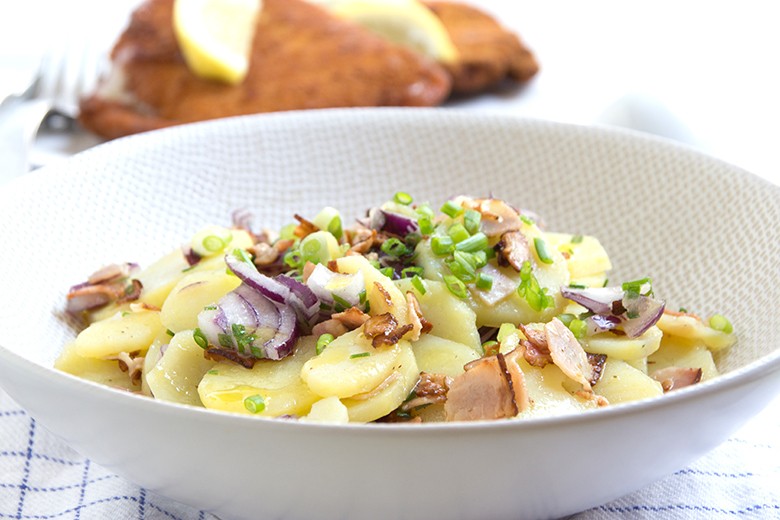 Kartoffelsalat mit Speck
