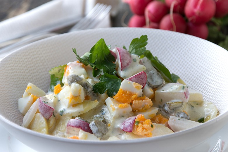 Kartoffelsalat mit Ei