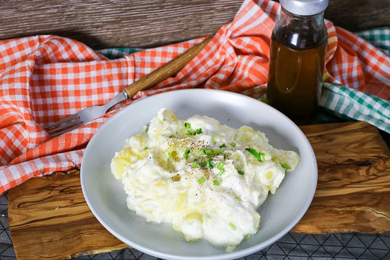 Kartoffelsalat mit Joghurt