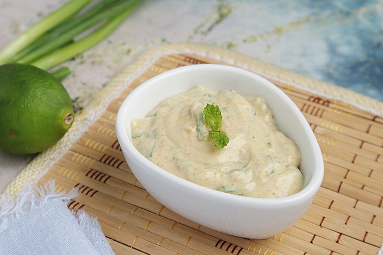 Veganes Bombaydressing