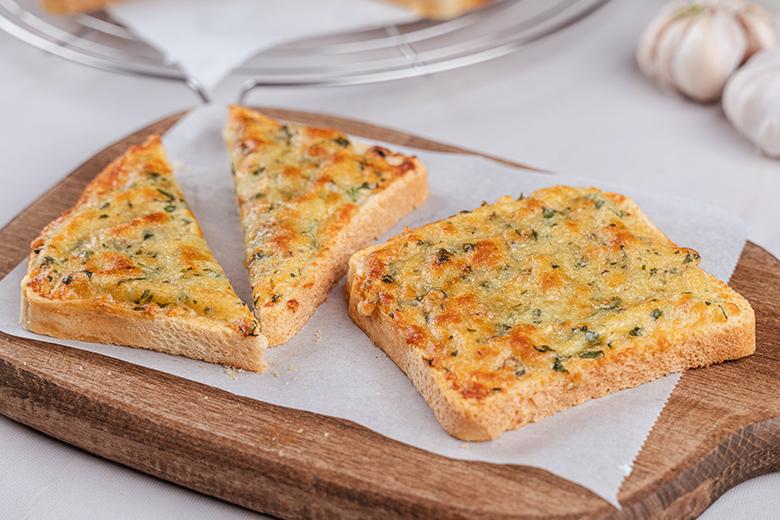 Einfacher Knoblauchtoast