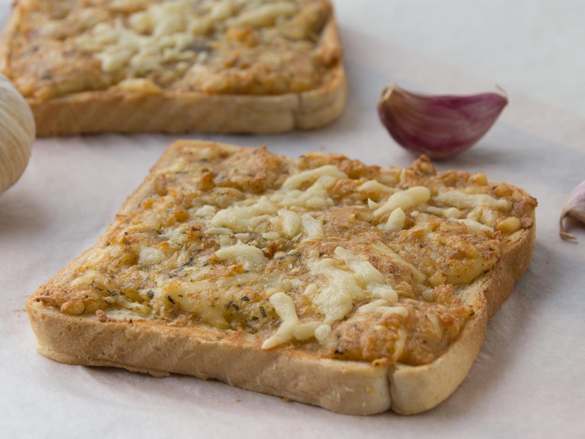 Einfacher Knoblauchtoast