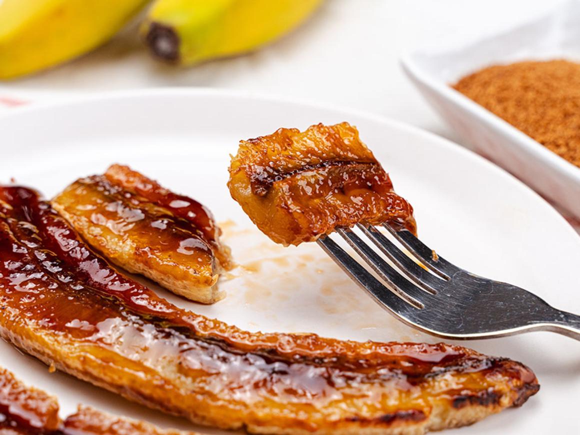 Süße Bananen aus dem Airfryer