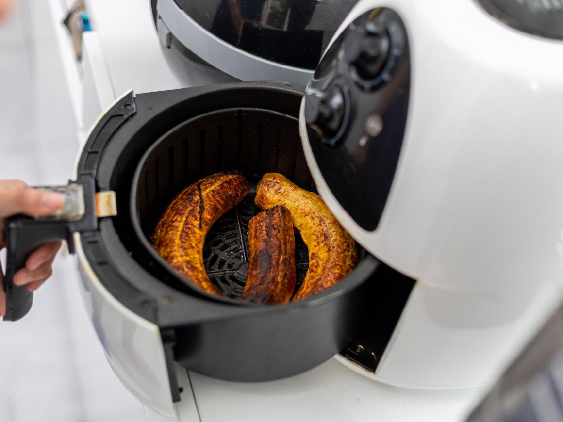 Süße Bananen aus dem Airfryer
