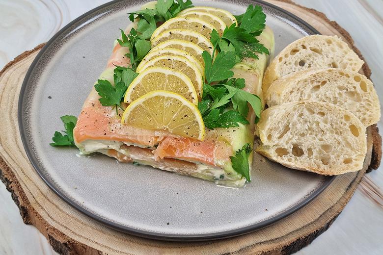 Räucherlachs-Terrine
