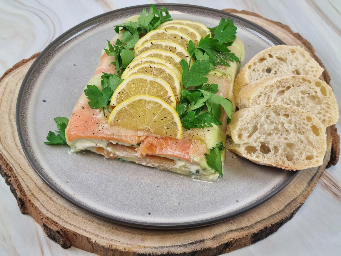 Räucherlachs-Terrine