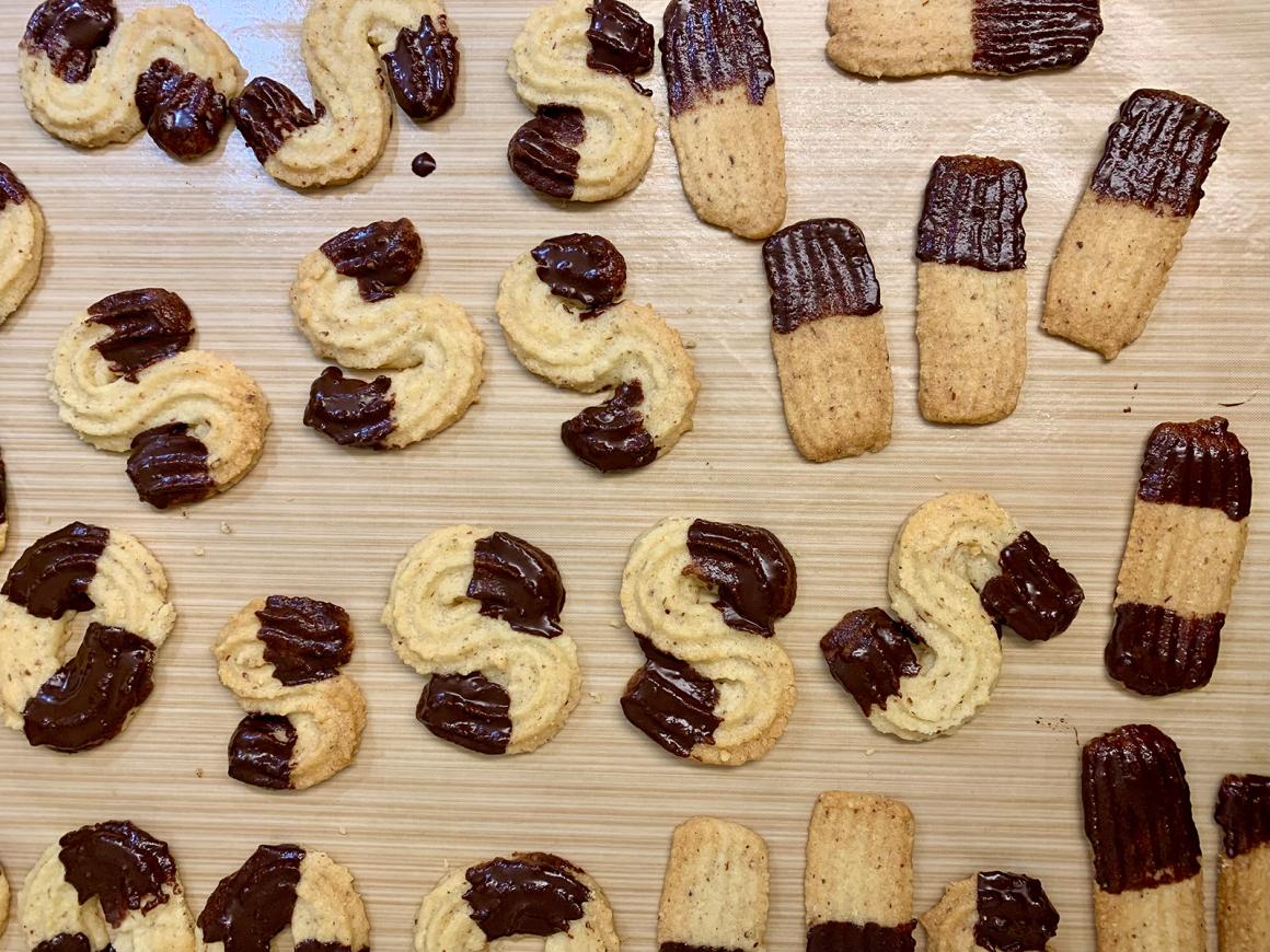 Spritzgebäck aus dem Fleischwolf