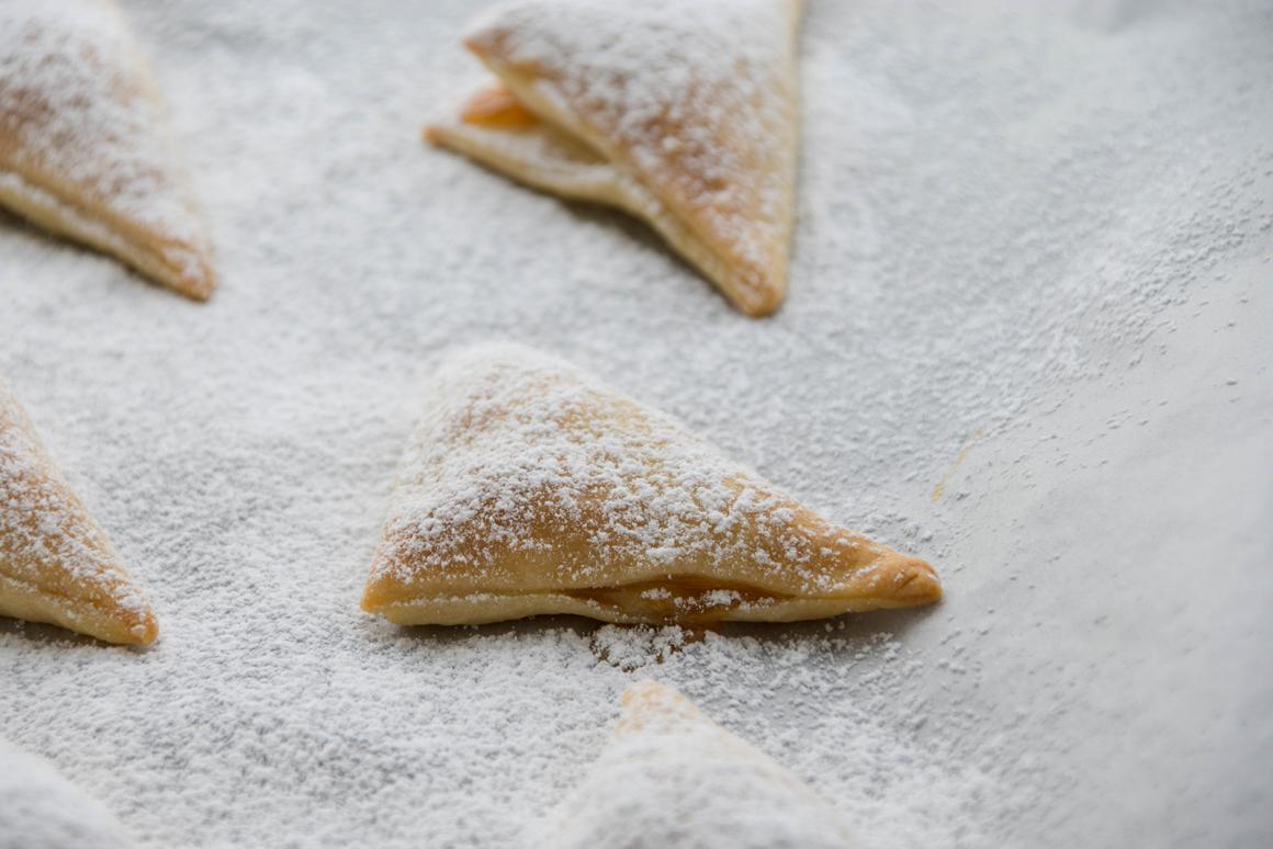 Süße Blätterteigtaschen