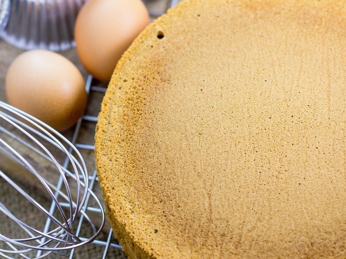 Haselnussbiskuit Grundrezept