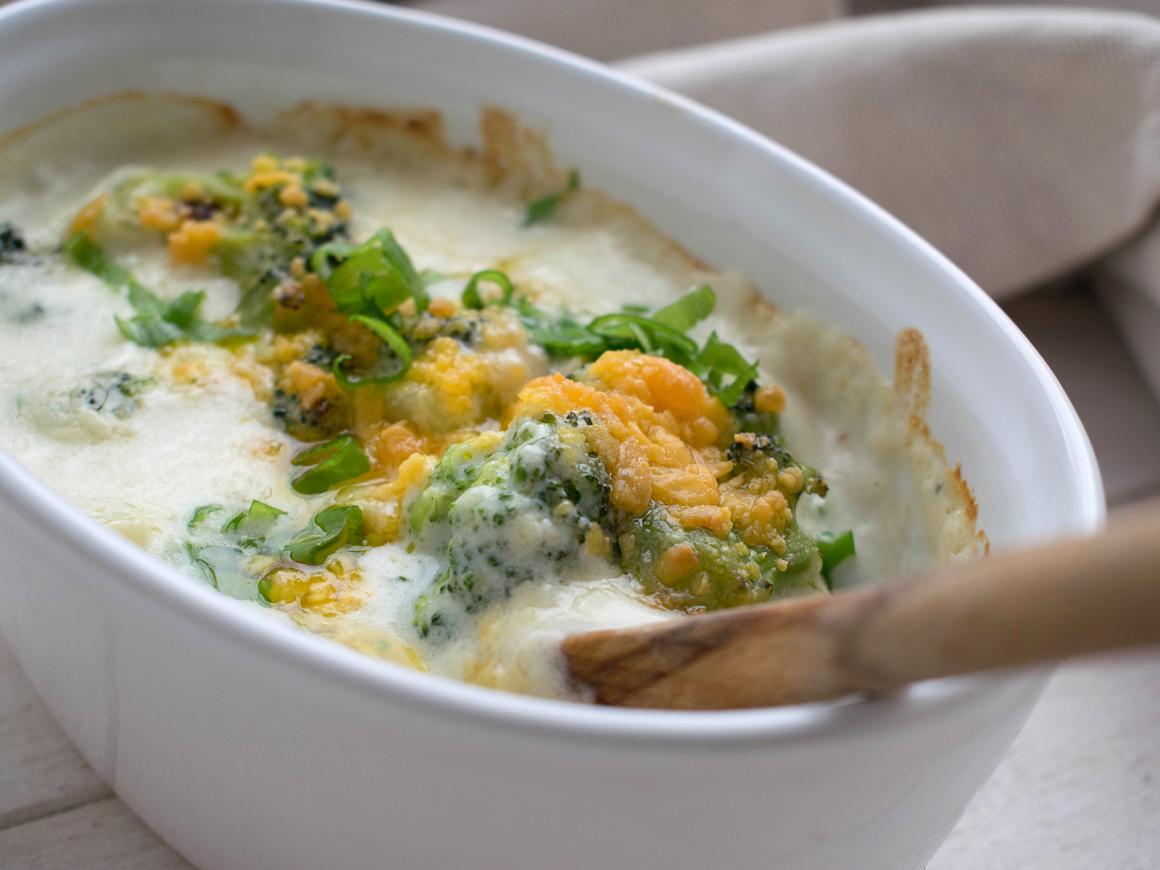 Leichter Brokkoli-Auflauf