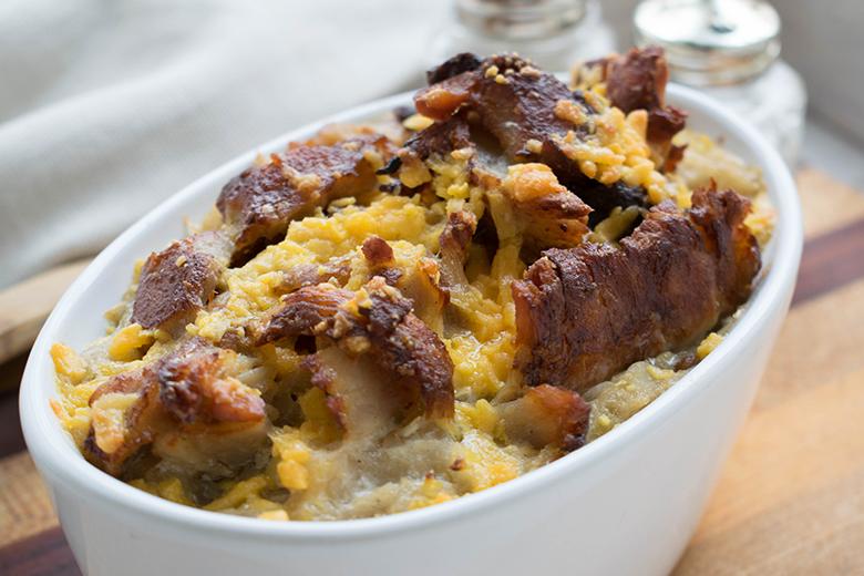 Sauerkraut-Auflauf mit Gyros