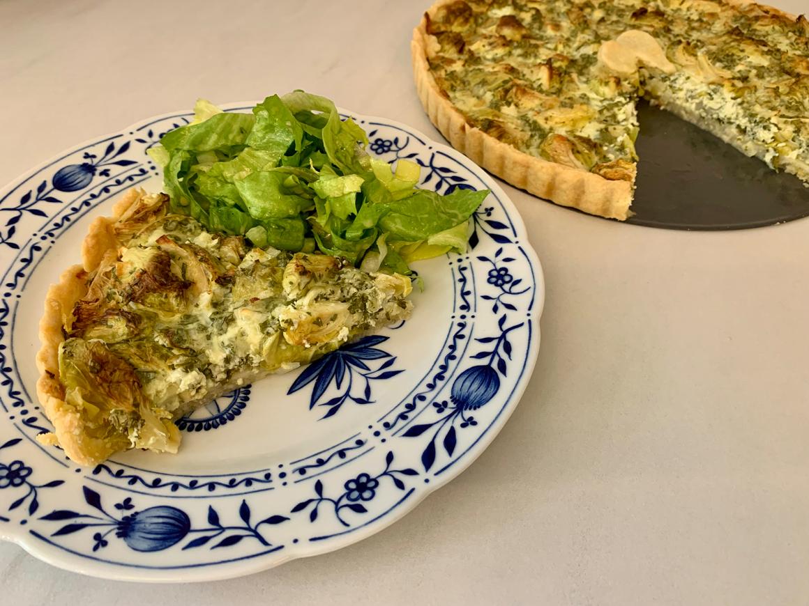 Quiche mit Rosenkohl