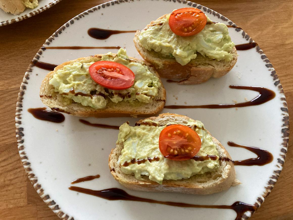 Avocado-Ei-Aufstrich