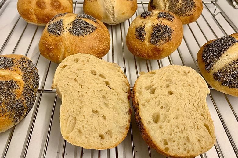 Dinkel-Emmer-Brötchen