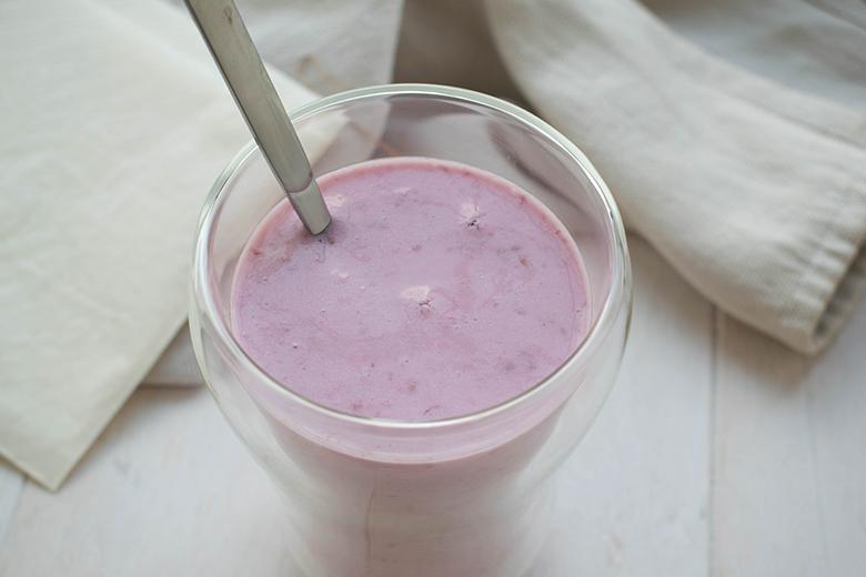 Roter, veganer Kefir