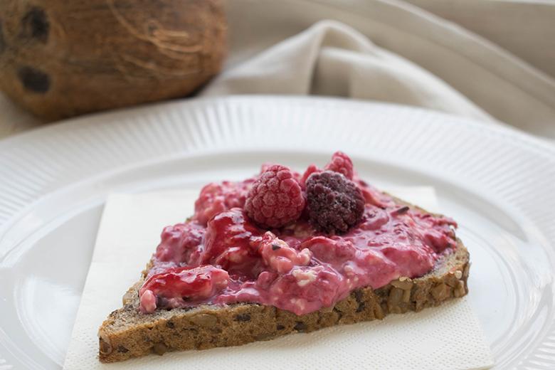 Himbeer-Kokos-Aufstrich