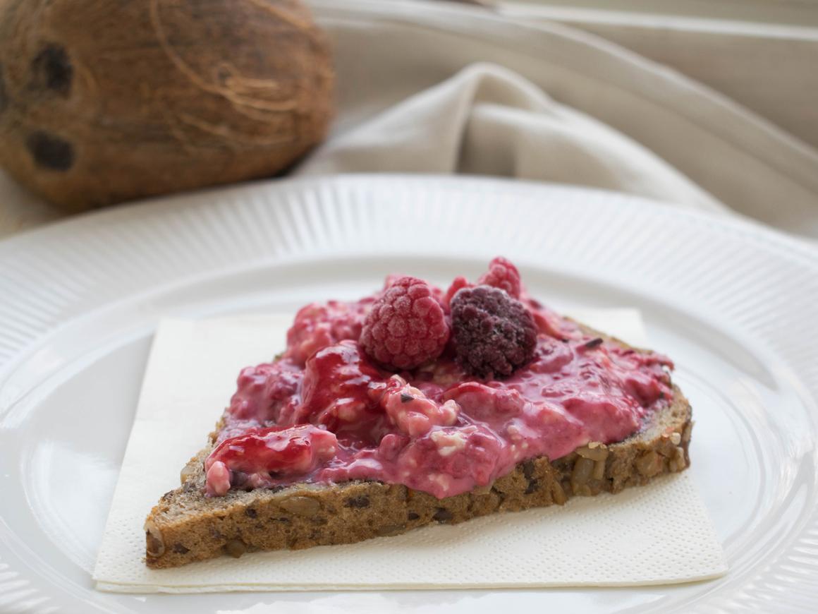 Himbeer-Kokos-Aufstrich