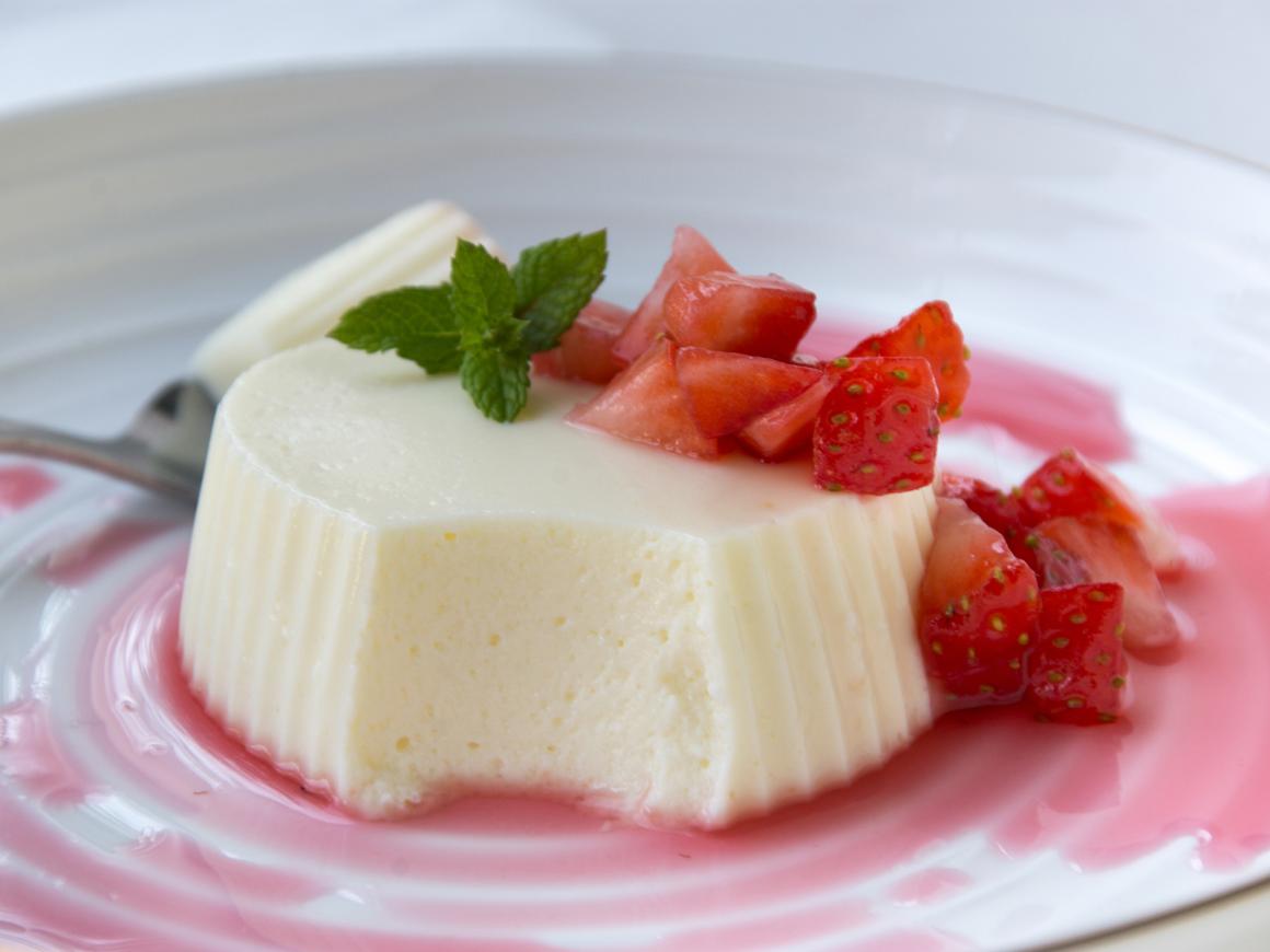 Panna Cotta mit Milch